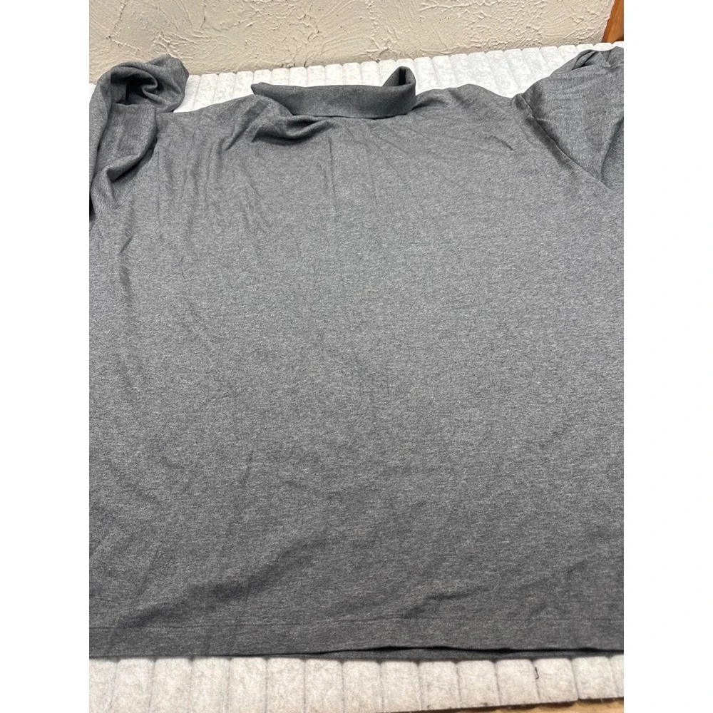 Polo Ralph Lauren Mens 3XB Grey Long Sleeve Pony Logo Polo Shirt Big & Tall
